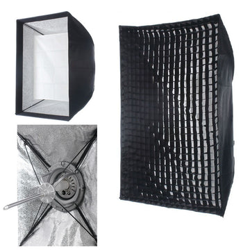 24"X 36" Easy Setup Carry Foldable EZ Softbox Fr Profoto With Grid